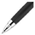 Office Jansan | uni-ball 33951 Medium 0.7 mm Blue Ink Signo 207 Gel Pen Retractable - Smoke/Black/Blue Barrel (1 Dozen) image number 3
