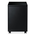  | Alera ALEPBBFBL 2-Drawers Box/File Legal/Letter Left or Right 14.96 in. x 19.29 in. x 21.65 in. Pedestal File Drawer with Full-Length Pull - Black image number 3
