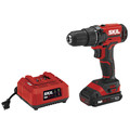 Drill Drivers | Skil DL527502 20V PWRCORE20 Brushless Lithium-Ion 1/2 in. Cordless Drill Driver Kit (2 Ah) image number 0
