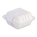 Labor Day Sale! Save $30 off $199! | Hoffmaster 883173 1.5 in. x 24 in. Peel and Seal Tamper Evident Food Container Paper Bands - White (2500/Carton) image number 2