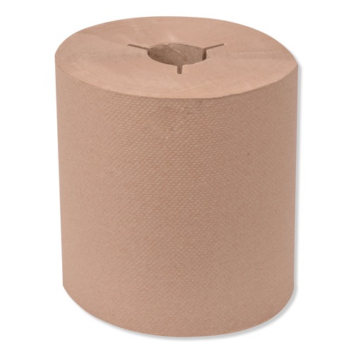 Cleaning & Janitorial Supplies | Tork 8031000 8 in. x 1000 ft. Universal Notched Hand Towel Roll - Natural (6 Rolls/Carton) image number 0
