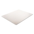  | Deflecto CM14443F SuperMat Rectangle Flat Medium Pile Carpet Frequent Use 46 in. x 60 in. Chair Mat - Clear image number 2