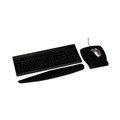 3M MW209MB Antimicrobial Foam Nonskid Base Mouse Pad Wrist Rest - Black image number 2