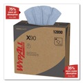 Office Jansan | WypAll 12890 X90 POP-UP Box 2-Ply 8.3 in. x 16.8 in. Cloths - Denim Blue (68/Box, 5 Boxes/Carton) image number 5