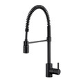 Kitchen Faucets | Gerber DH450188BS The Foodie Noir 1.75 GPM 1-Handle Pre-Rinse Pull-Down Kitchen Faucet (Satin Black) image number 0