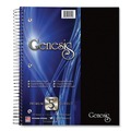 Notebooks & Pads | Roaring Spring 13115 11 in. x 9 in. 200-Sheets 5-Subject Medium/College Rule Genesis Notebook - Randomly Assorted Cover Colors (12/Carton) image number 1