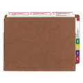 File Folders | Smead 73790 5.25 in. Expansion Letter Size Heavy-Duty Redrope End Tab TUFF Pockets (10/Box) image number 3