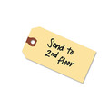 Mothers Day Sale! Save an Extra 10% off your order | Avery 12308 6.25 in. x 3.13 in. 11.5 pt Stock Unstrung Shipping Tags - Manila (1000/Box) image number 2