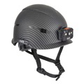 Hard Hats | Klein Tools 60515 Premium KARBN Pattern Non-Vented Class E Safety Helmet with Headlamp image number 1