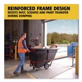 Utility Carts | Rubbermaid Commercial FG130500BLA 1/2 cu-yd. 850 lb. Capacity Rotomolded Rectangular Plastic Tilt Truck (Black) image number 5