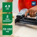 Metabo HPT Clearance | Metabo HPT NT65A5M 16-Gauge 2-1/2 in. Pro Finish Nailer image number 2