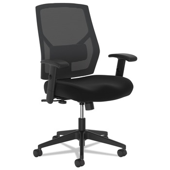 HON 18 in. to 22 in. Seat Height 250 lbs. Capacity High-Back Task Chair - Black