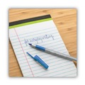  | BIC GSMG11 BLU Round Stic Grip Xtra Comfort Ballpoint Pen, Blue Ink, 1.2mm, Medium (1-Dozen) image number 4