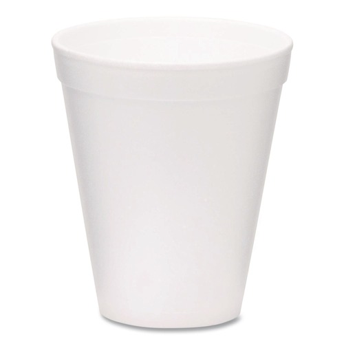 Food Service | WinCup 221971 12 oz Foam Drink Cups - White (1000/Carton) image number 0