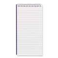 Office Jansan | Blueline AT8B 4 in. x 8 in. Medium/College Rule Reporters Note Pad - Blue Cover/80 White Sheets image number 3