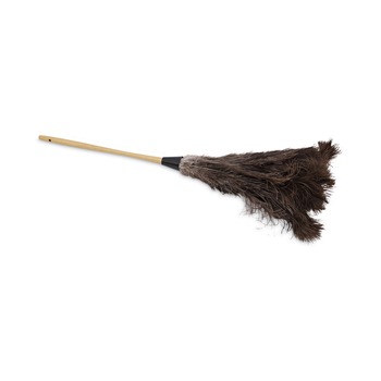 DUSTERS | Boardwalk BWK28GY 16 in. Handle Professional Ostrich Feather Duster