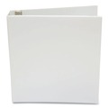 Binders & Binding Supplies | Universal 20972CT Economy 11 in. x 8.5 in. 3-Ring View Binder with 1.5 in. Capacity - White (12/Carton) image number 2
