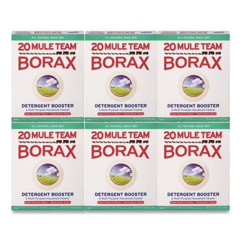 Dial 4 lb Box 20 Mule Team Borax Powdered Laundry Booster (6/Carton)