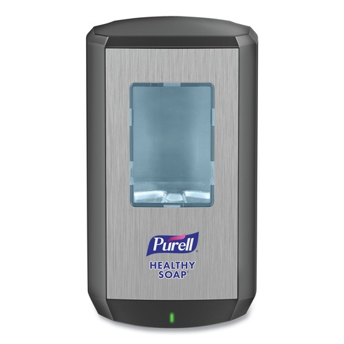 Labor Day Sale! Save $30 off $199! | PURELL 6534-01 CS6 4.88 in. x 8.8 in. x 11.38 in. 1,200 mL Soap Touch-Free Dispenser - Graphite (1/Carton) image number 0