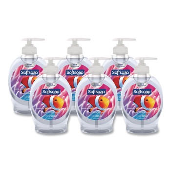 Softsoap 7.5 oz. Bottle Liquid Hand Soap Pumps - Fresh (6/Carton)