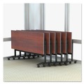  | Alera ALETT6024CM 59.5 in. x 23.63 in. Rectangular Reversible Laminate Table Top - Medium Cherry/Mahogany image number 6