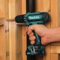 Drill Drivers | Factory Reconditioned Makita FD05R1-R 12V MAX CXT Lithium-Ion 3/8 in. Cordless Drill Driver Kit with 2 Batteries (2 Ah) image number 3