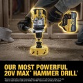 Hammer Drills | Factory Reconditioned Dewalt DCD1007WW1R 20V MAX XR Lithium-Ion Brushless 3-Speed 1/2 in. Cordless Hammer Drill Kit with POWERPACK (8 Ah) image number 12