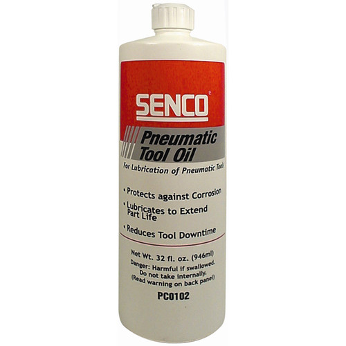 Lubricants and Cleaners | SENCO PC0102 32 oz. (1 Quart) Pneumatic Tool Oil image number 0
