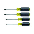 Screwdrivers | Klein Tools 85664 4-Piece Square Recess Screwdriver Set image number 0