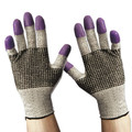 Work Gloves | KleenGuard 97433 G60 Cut-Resistant Gloves - X-Large, Black/White/Purple (1-Pair) image number 2