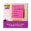 Bulk Savings Pricing 2 | Post-it Notes Super Sticky 675-6SSUC 4 in. x 4 in. Note Ruled Pads - Energy Boost Collection Colors (6/Pack) image number 2