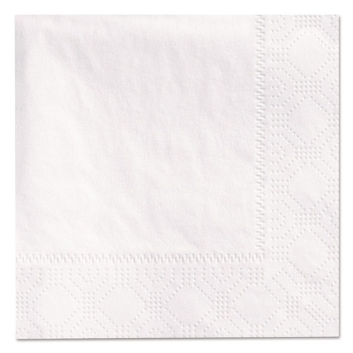 Labor Day Sale! Save $30 off $199! | Hoffmaster 180330 9.5 in. x 9.5 in. 2-Ply Embossed Beverage Napkins - White (12/Carton) image number 0