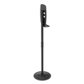 Cleaning & Janitorial Supplies | Kantek SD200 50 in. to 60 in. Floor Stand for Sanitizer Dispensers - Black image number 2