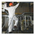 Safety Equipment | Ansell 49104 A20 Breathable Particle Protection Coveralls with Zip Closure - Extra Large, White (24/Carton) image number 4