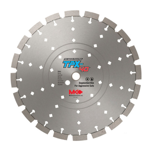 Circular Saw Accessories | MK Diamond TPX-40 14 in. Dry Cutting General Purpose Blade image number 0