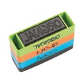 Office Jansan | Trodat 8801 Interlocking Copy Stack Stamp - Assorted Fluorescent Ink image number 1