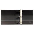 Office Jansan | Avery 09500 11 in. x 8.5 in. 3 Rings 2 in. Capacity Durable View Binder with DuraHinge and EZD Rings - Black image number 1