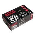 Office Jansan | ACCO A7072020D Small Binder Clips - Black/Silver (1-Dozen) image number 1