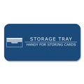 Flash Cards | Roaring Spring 28041 3 in. x 2.5 in. Narrow Rule Trayed Index Cards - White (36/Carton) image number 4