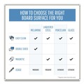 Office & Office Supplies | MasterVision MVI270201 Gold Ultra 72 in. x 48 in. Magnetic Dry Erase Boards - White Surface/Black Aluminum Frame image number 9