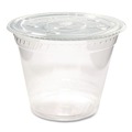 Labor Day Sale! Save $30 off $199! | Fabri-Kal 000000000009509111 Greenware Plastic Cold Drink Lids, Fits 9 oz Old-Fashioned Cups/12 oz Squat Cups/20 oz Cups - Clear (1000/Carton) image number 3