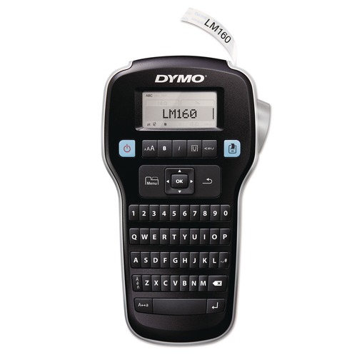 Office Jansan | DYMO 2175086 LabelManager 160P 7.9 in. x 4.65 in. x 1.9 in. 2-Lines Label Maker image number 0