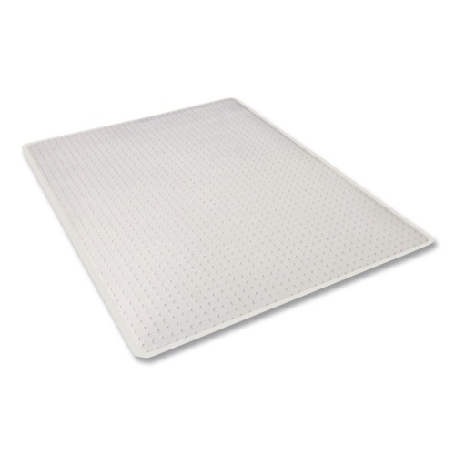  | Alera CM1J442FALEPL 46 x 60 Occasional Use Studded Chair Mat for Flat Pile Carpet - Clear image number 0