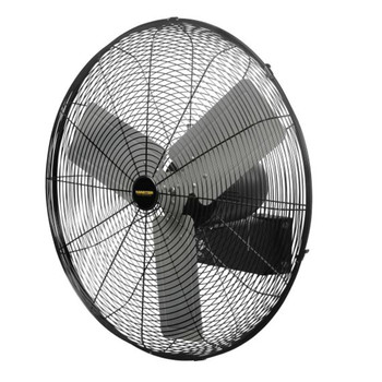 WALL MOUNTED FANS | Master MHD-30W 120V 2.5 Amp Variable Speed 30 in. Corded Industrial Wall Mount Fan