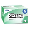 Cleaning & Janitorial Supplies | Kimtech 34120 Kimwipes 4.4 in. x 8.4 in. Delicate Task Wipers - Unscented, White (280/Box, 30 Boxes/Carton) image number 2
