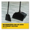 Office Jansan | Rubbermaid Commercial FG637400BLA 35 in. Angled Lobby Broom with Poly Bristles - Black image number 3