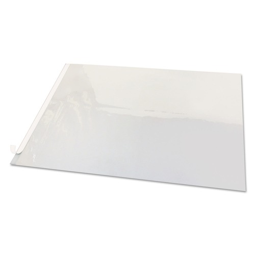 Office Jansan | Artistic SS1721 21 in. x 17 in. Second Sight Plastic Desk Protector with Hinged Protector - Clear image number 0