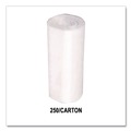 Trash Bags | GEN H386017N 38 in. x 58 in. 60 gallon 17 mic Interleaved Roll High Density Can Liners - Natural (200/Carton) image number 1