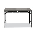 Office Jansan | Safco 5272BLGR Simple 45.5 in. x 23.5 in. x 29.5 in. Work Desk - Gray image number 1