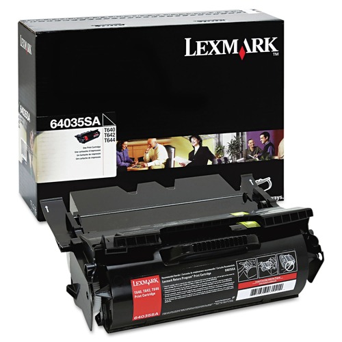 Ink & Toner | Lexmark 64035SA T640/T642/T644 Series 6000 Page Yield Toner Cartridge - Black image number 0